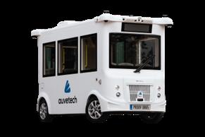 自動運転バスの実証実験を福岡市のアイランドシティで 自動運転バスの実証実験を福岡市のアイランドシティで