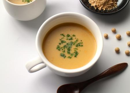 【新発売】和×洋のプロテインスープ　「玉三　香ばし