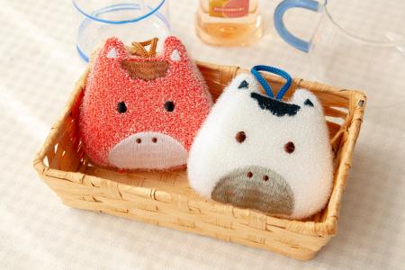 【新商品】年末年始を彩る『お年賀スポンジ 干支紅白