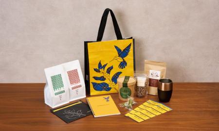 神戸の街をイメージした「神戸タータン」を使用したオ