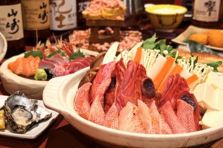 高級魚・キンキが主役！海鮮を味わい尽くす冬限定コー
