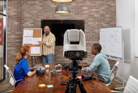 1台のカメラで複数視点を実現するリモート会議ソリュ