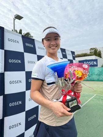 プロテニスプレイヤー齋藤咲良選手 ″国内で開催された プロテニスプレイヤー齋藤咲良選手 ″国内で開催された