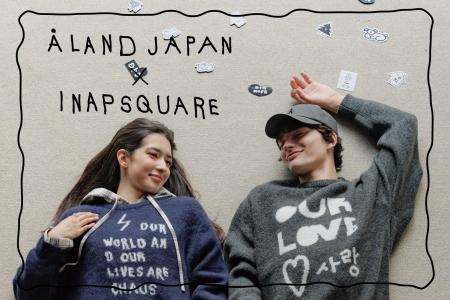 韓国発のセレクトブランドALANDが、INAPSQUAREと再コ