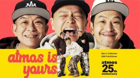 「atmos」のアパレルライン”2025 Winter COLLECTION”