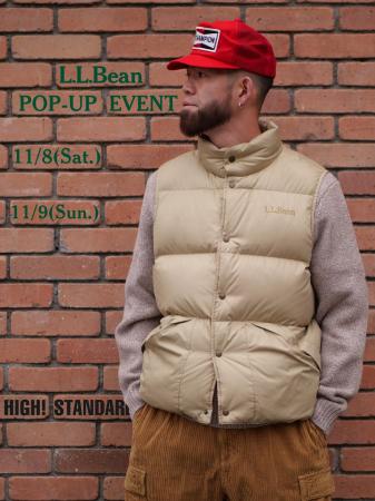 【HIGH! STANDARD】〈L.L.Bean〉 POP-UPイベントを開