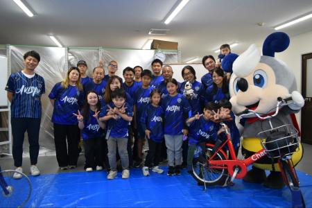 シェアサイクルサービス『チャリチャリ』、アビスパ福 シェアサイクルサービス『チャリチャリ』、アビスパ福