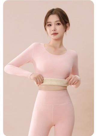 390円/枚　裏起毛インナー レディース 裏ボア インナ