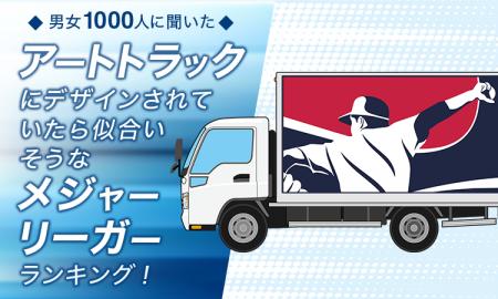 【男女1000人に聞いた】アートトラックにデザインされ 【男女1000人に聞いた】アートトラックにデザインされ