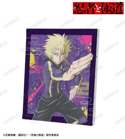 TVアニメ『忍者と極道』のキャンバスボード、マルチデ