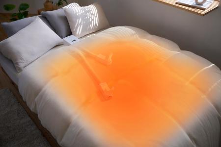 当社最速の約2分（※1）でふとんをあたためられる！「