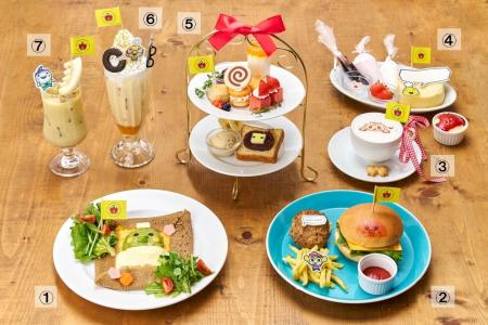 カプコンカフェ 池袋店&梅田店「たまごっちのプチプ カプコンカフェ 池袋店&梅田店「たまごっちのプチプ