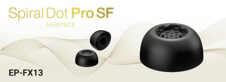 交換用イヤーピース「スパイラルドットPro SF(ストレ 交換用イヤーピース「スパイラルドットPro SF(ストレ