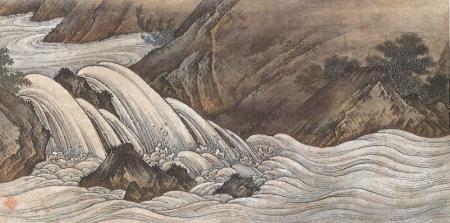 水辺の情景を描いた作品を展示する「特別企画展utf-8