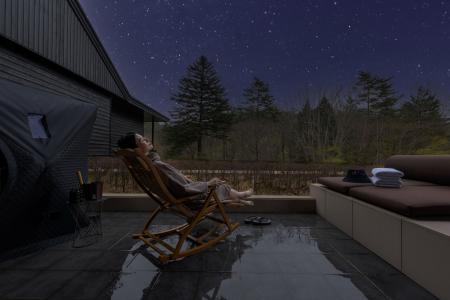 【星のや軽井沢】1日1組限定プライベートサウナステイ 【星のや軽井沢】1日1組限定プライベートサウナステイ