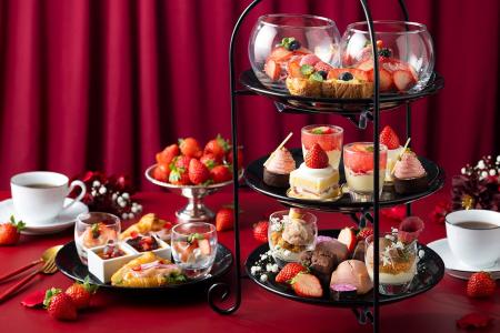 地上150mの絶景とともに味わう“いちご尽くし”。東京ド 地上150mの絶景とともに味わう“いちご尽くし”。東京ド