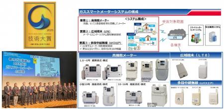 「ガススマートメーターの開発」が日本ガス協会技術大 「ガススマートメーターの開発」が日本ガス協会技術大