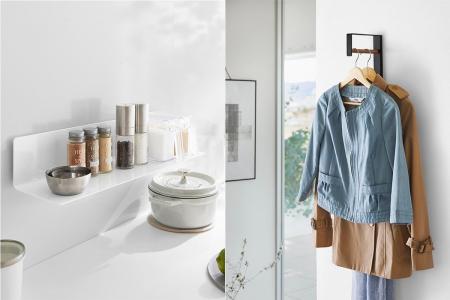 【山崎実業 新商品のお知らせ】 ワイドサイズで広々使