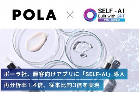 ポーラ社、顧客向けアプリに「SELF-AI」導入で再分析 ポーラ社、顧客向けアプリに「SELF-AI」導入で再分析