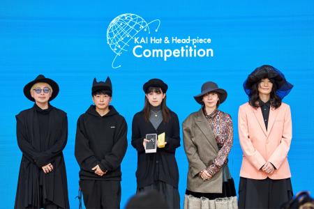 「KAI Hat & Head-piece Competition 2025」大倉小枝 「KAI Hat & Head-piece Competition 2025」大倉小枝