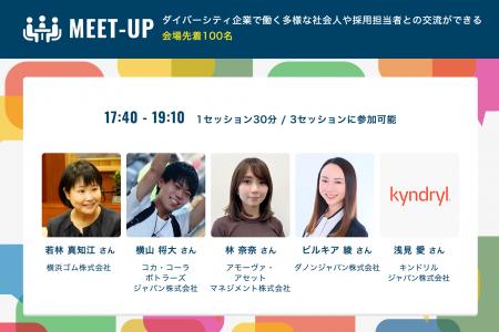 【DIVERSITY CAREER FORUM 2025】MEET-UPセッションの 【DIVERSITY CAREER FORUM 2025】MEET-UPセッションの
