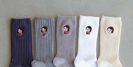 「よーじや」×「靴下屋」コラボ企画第4弾、「よじこ 「よーじや」×「靴下屋」コラボ企画第4弾、「よじこ