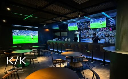 藤沢駅近に新感覚スポーツバーラウンジ『Key & Kutf-8 藤沢駅近に新感覚スポーツバーラウンジ『Key & Kutf-8