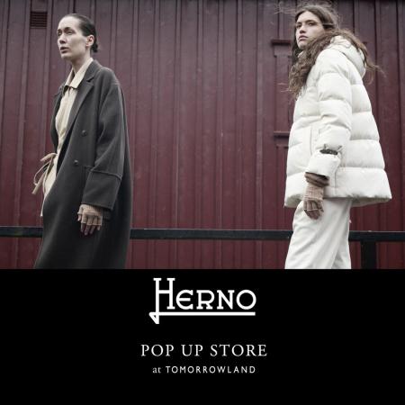 〈HERNO（ヘルノ）〉POP UP STOREをトゥモローランド 