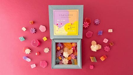 金木犀やコスモスがアートなお菓子に。秋の花々と宝石