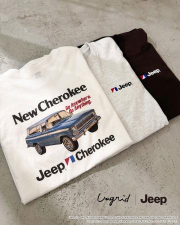 「Ungrid×Jeep(R)」第二弾！即完売Tシャツに続き、ヴ