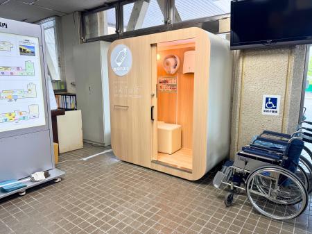 中新川郡で初！設置型ベビーケアルーム「mamaro」を「