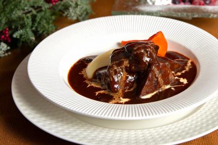 神戸洋食でX'mas。神戸牛や煮込みハンバーグなどで美