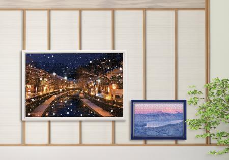 【日本の冬景色】[情緒あふれる城崎温泉]の1000ピース