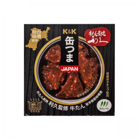 国分東北、「K&K缶つまJAPAN 牛たん炭焼利久監修utf-8