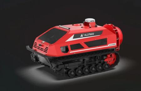 果樹園向け自律散布ロボットALLYNAV「Aries300N」 日