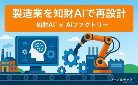 リーガルテック社 × AIデータ社、製造業を再編成