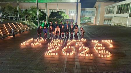 学生防犯サークル「SCOT」が「はまだ灯2025」を開催し 学生防犯サークル「SCOT」が「はまだ灯2025」を開催し