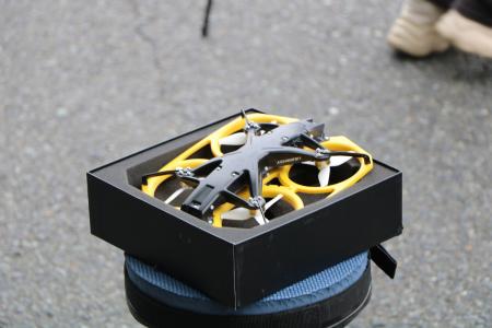 自社単独で初のドローンを活用した下水道管調査を岡山