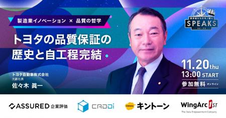 【製造業リーダーズサミット】元トヨタ副社長 佐々木 【製造業リーダーズサミット】元トヨタ副社長 佐々木