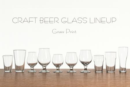 クラフトビールグラスの取扱を大幅拡充！ロゴプリント