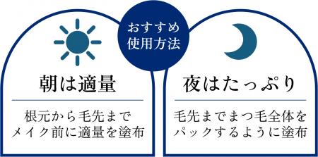 夜仕込んで翌朝メイク映え。まるでまつ毛のナイトパッ