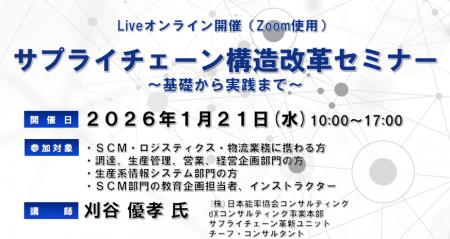 ～サプライチェーンの改革実現に向けたノウハウ習得に