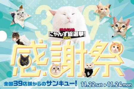 総選挙で上位に輝いたにゃんずたちが主役の3日間特別