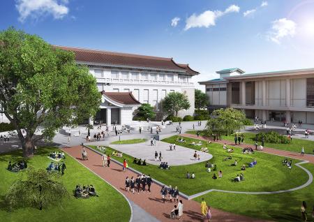 誰もが憩える開かれた前庭に生まれ変わる　東京utf-8