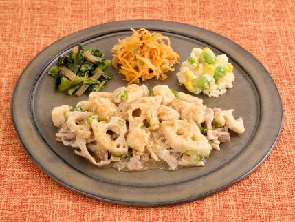 秋の味覚を堪能！「柚子胡椒香るれんこんと豚のutf-8