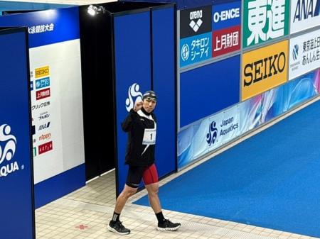 競泳 松元克央選手「第67回 日本選手権（25ｍ）水泳競