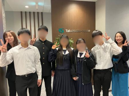 中学生が「営業」を学ぶ!?タカマツハウス、キャリア教