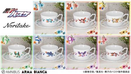 『黒子のバスケ』から「ノリタケ」とのコラボアイテム