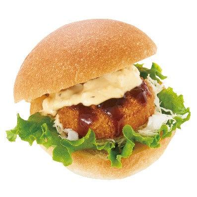 総菜売場今年新発売の「グラタンコロッケ」がバーガー