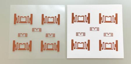 ミクロン銅粉を使用したペーストによる印刷方式のRFID